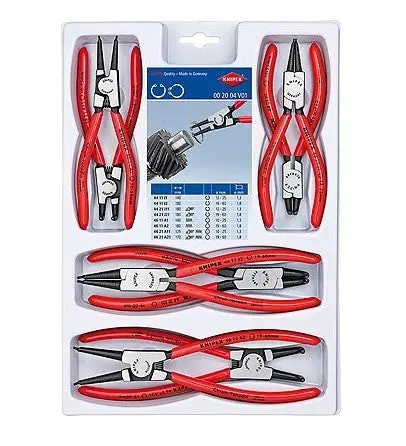 Knipex Circlip Plier Set  8 Piece Set 002004V01 1