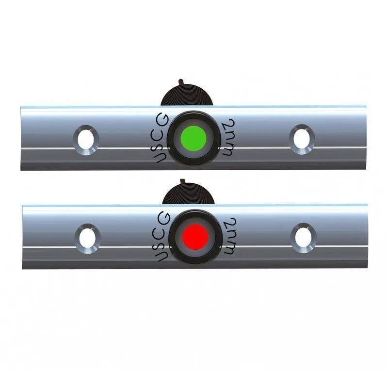 Taco Marine Rub Rail Mounted Led Navigation Light Set F38-6810B-1 1