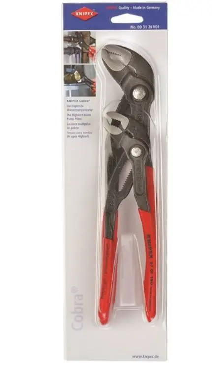 Knipex Cobra Set 2 Piece Pliers  003120V01 1
