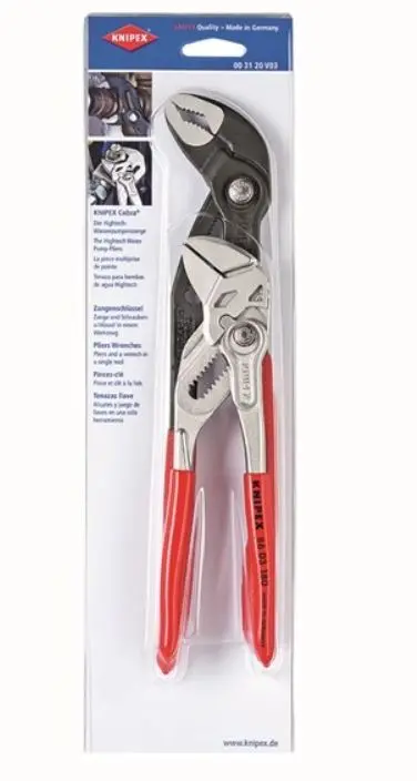 Knipex Plier Wrench & Cobra 2 Piece  003120V03 1