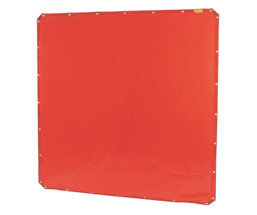 Lincoln Electric Welding Curtain Only Red1.8 Metres X 1.8 Metres  03-0418 1