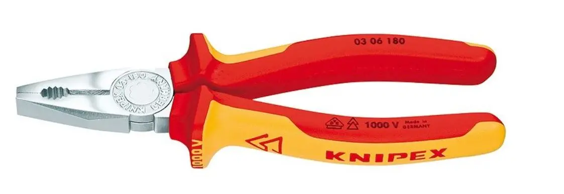 Knipex Combination Plier 1000V 180Mm 0306180Sb 1