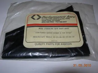 Boot, Dust - Nose Gear Steering Rod 1