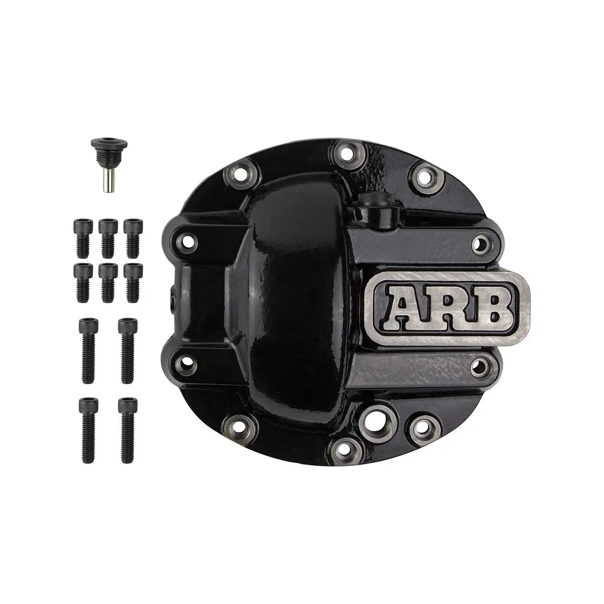 Arb Usa Dana 30 Front Differential Cover (Black) 1