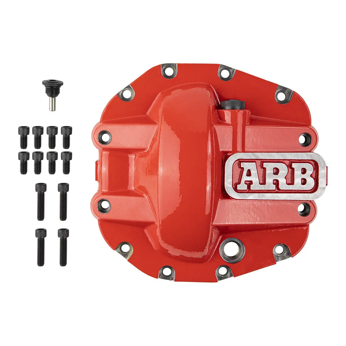 Arb Usa M200 Dana 35 Rear Differential Cover (Red) For '18+ Jeep Wrangler Jl / Jlu 1