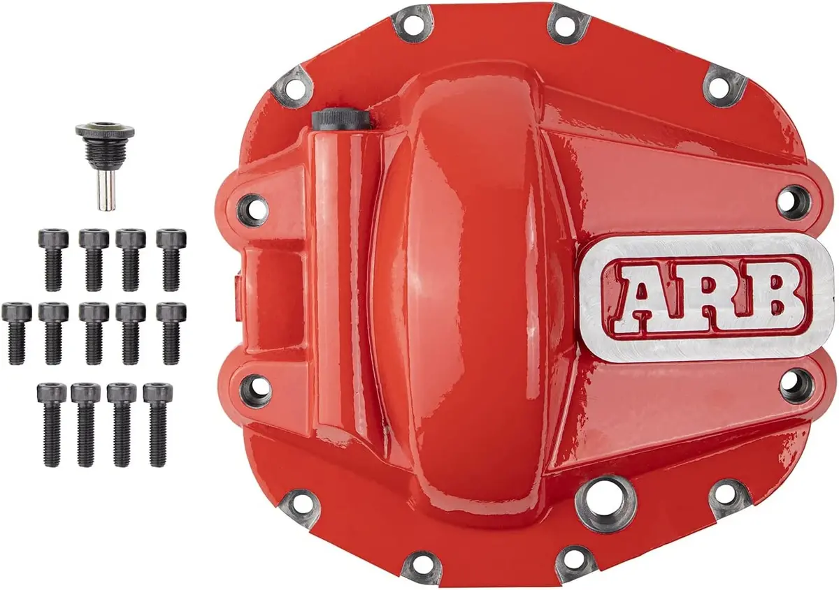 Arb Usa M220 Dana 44 Rear Differential Cover (Red) For '18+ Jeep Wrangler Jl/Jlu & '20+ Jeep Gladiator Jt Truck 1
