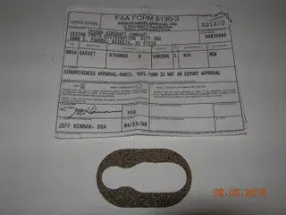 Gasket, Fuel Strainer - Cessna 1