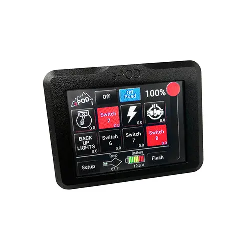 Spod Add-On Touchscreen For 8 Circuit Systems Spod 1