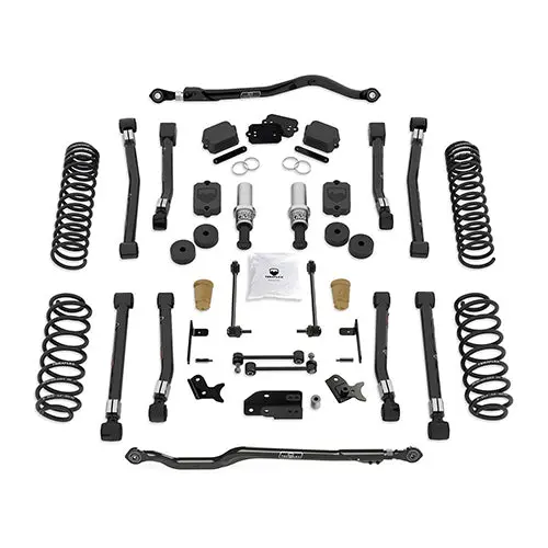 Teraflex 3.5” Alpine Ir Rt3 Short Arm Suspension System For '18+ Jeep Wrangler Jlu 4 Door 1