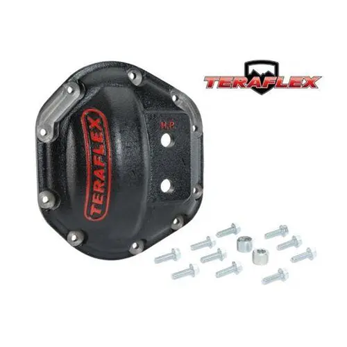 Teraflex Heavy Duty Differential Cover Kit For Jeep Dana 44 - Black 1