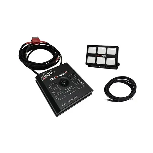 Spod 6 Circuit Sourcelt With Mini6 - Universal Fitment With 84" Battery Cables 1
