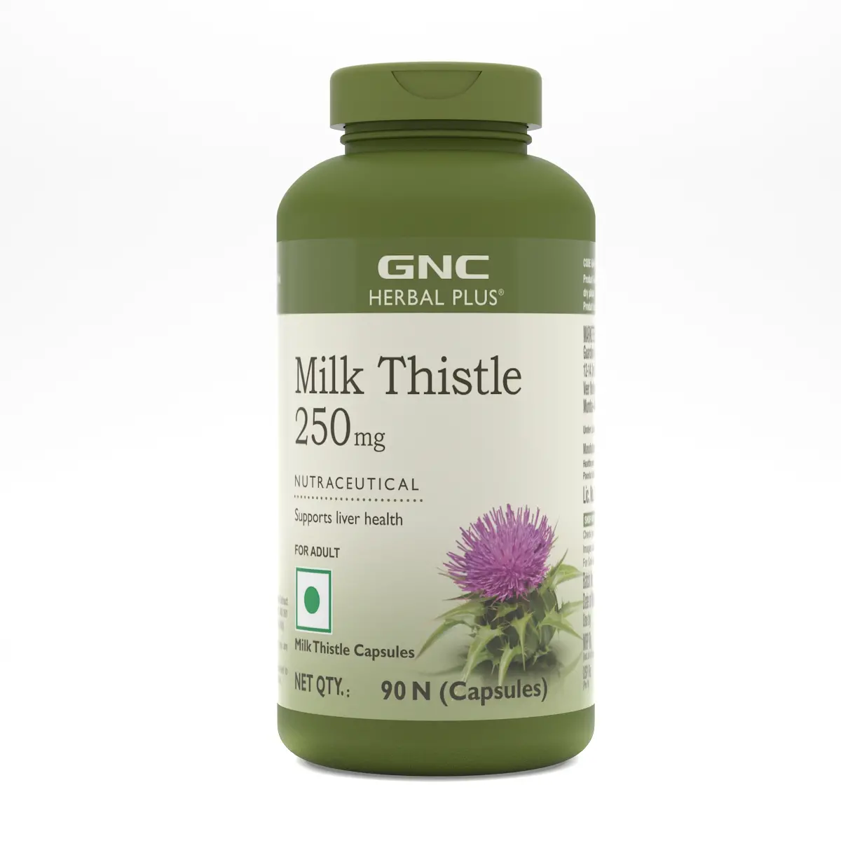 Gnc Herbal Plus Milk Thistle| Expiry - 2024-11-30 1