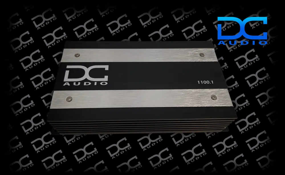 Dc Audio Cs-1100X1 1100 Watt Mono Block Car Audio Class D Amplifier/Amp+Bass Knob 1