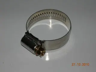 Clamp, Worm Drive - Hose - Aero-Seal - Breeze - 13/16 To 1 3/4" - Stainless Band - Steel Hex Screw 1