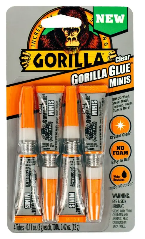 Gorilla Clear Glue Mini 3Gm 4 Pack Gg101578 1