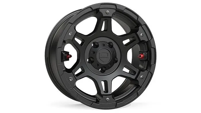 Teraflex Nomad Split Spoke Off-Road Wheel - Metallic Black For '18+ Jeep Wrangler Jl / Jlu & '20+ Jeep Gladiator Jt 1