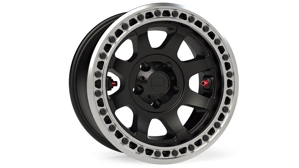 Teraflex Olympus Beadlock Off-Road Wheel - Metallic Black For '18+ Jeep Wrangler Jl / Jlu & '20+ Jeep Gladiator Jt 1