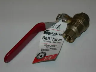 Valve, Shutoff - Ball - 1/4" 1