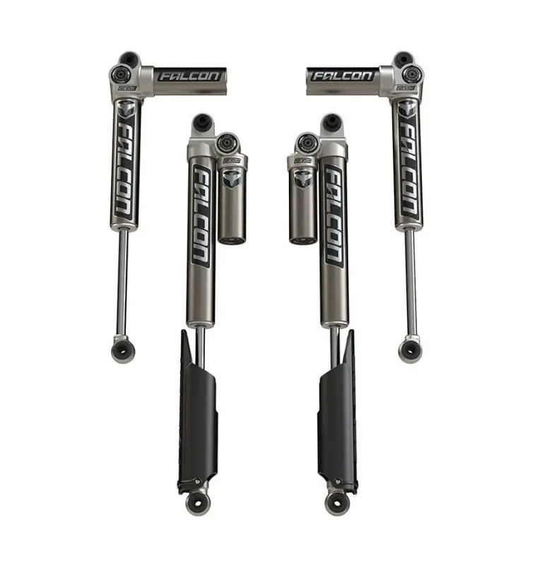 Teraflex Falcon Sp2 3.1 Piggyback Shock Absorber Kit W/ 2-4.5" Lift For '18+ Jeep Wrangler Jlu Unlimited 4 Door 1