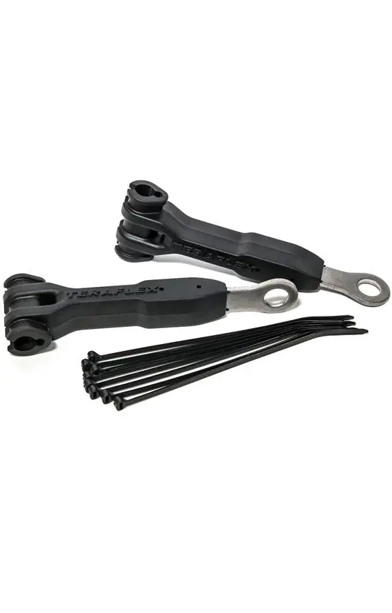Teraflex Universal 1-Hole Front Brake Line Anchor Kit For '07-'24 Jeep Wrangler Jk / Jl 1