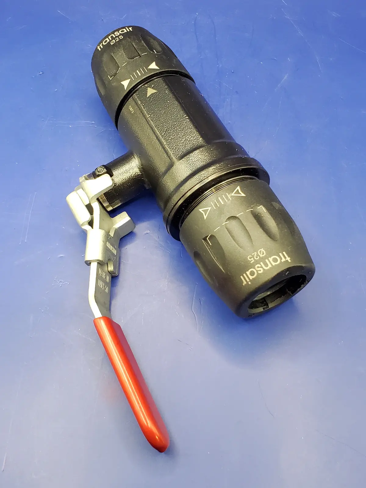 4092 25 00: 1" (25Mm) Lockable Double Female Ball Valve 1