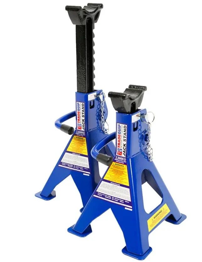 Tqb Jack Stands Ratchet  2,000Kg (Pair) 1128T 1