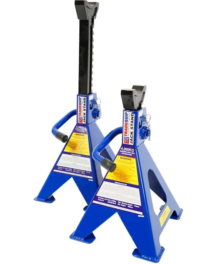 Tqb Jack Stands Ratchet 4,000Kg  Pair  1148T 1