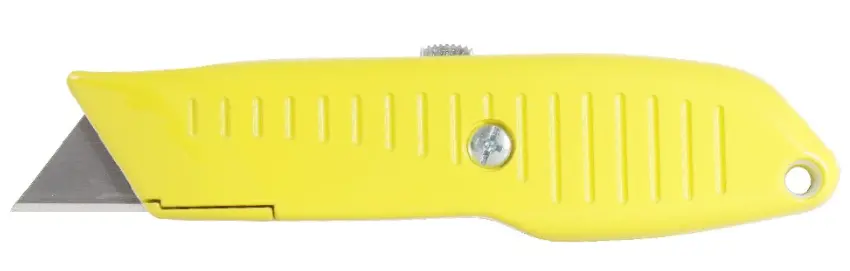 Sterling Ultra Grip Fluro Retractable Knife With 3 Blades Carded 115-1Yh 1