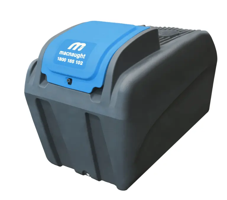 Macnaught 1200L Poly Diesel Tank Slim With 12V High Flow Pump Kit Mdt1200l 1