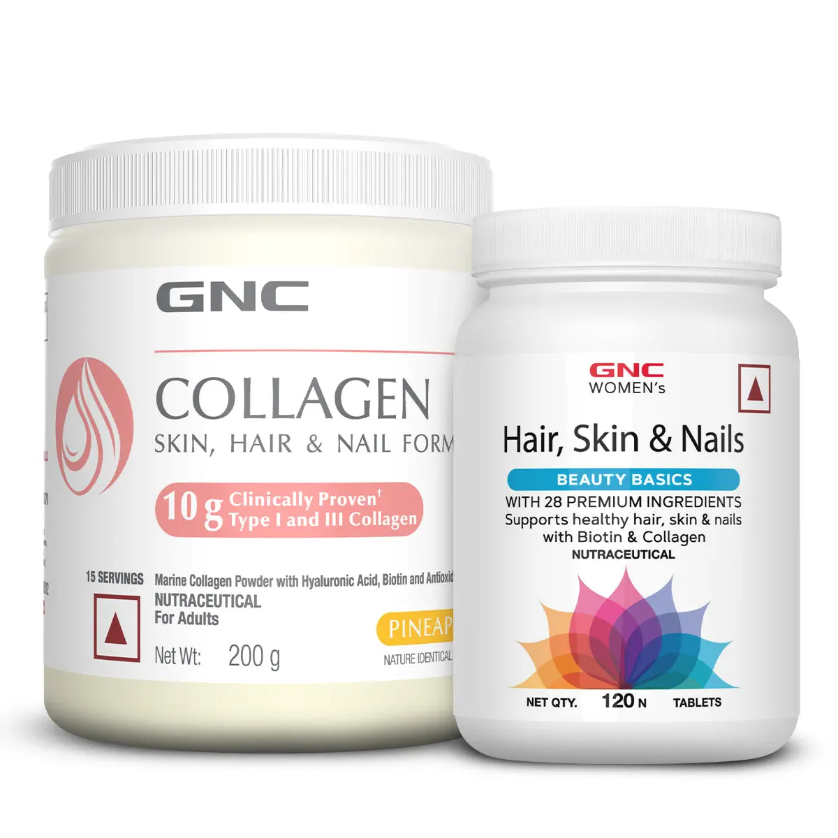 Gnc Marine Collagen Powder + Women's Hair, Skin & Nails 1