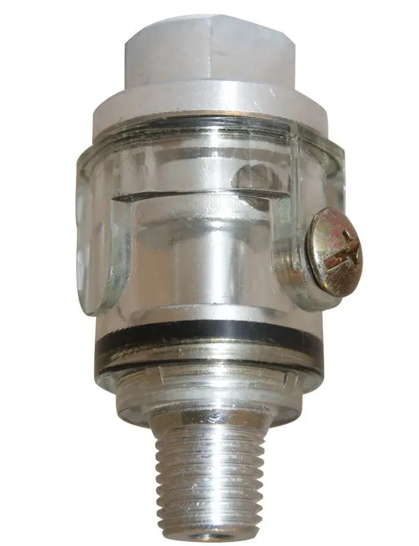 Sonsbeek Auto Air Tool Oiler Mini Inline Oiler 1/4" Bsp Male  Female 120Aaoil 1