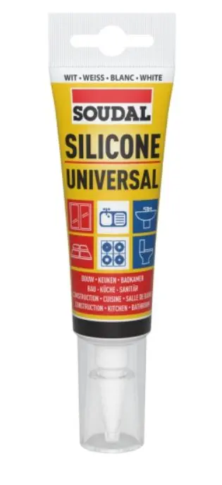 Soudal Universal Silicone 80Ml Box Of 12 1