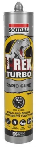 Soudal T-Rex Power Turbo White 290Ml  X 12 128371 1