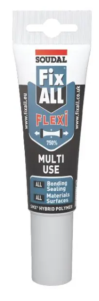 Soudal Fix All Flexi  White 125Ml X 12  131082 1