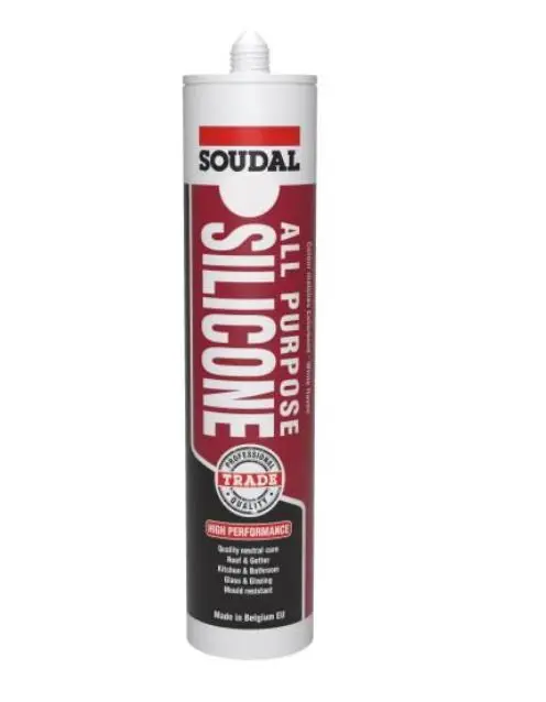 Soudal All Purpose Silicone Medium Grey 300Ml X 12 131648 1