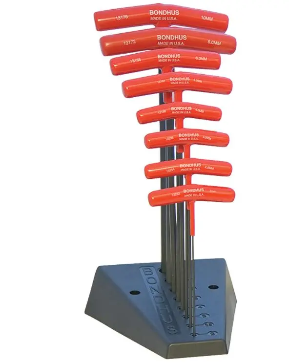Bondhus Ball End T-Handle  8 Pce Set Bd13187 1