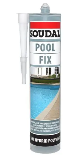 Soudal Pool Fix Crystal Clear 290Ml X 12 132196 1