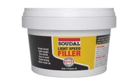 Soudal Light Speed Filler 250Ml White X 12  132673 1
