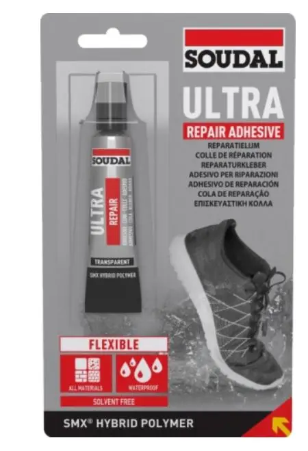 Soudal Smx Ultra Repair Adhesive 20Ml Clear  X 12 134478 1