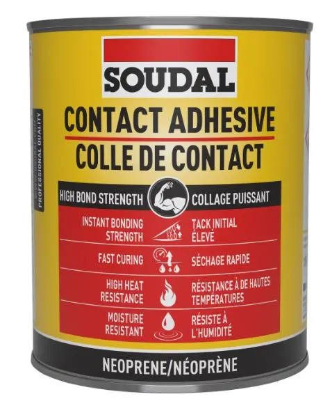 Soudal Contact Adhesive 110Lq 500Ml Amber X 12  134658 1