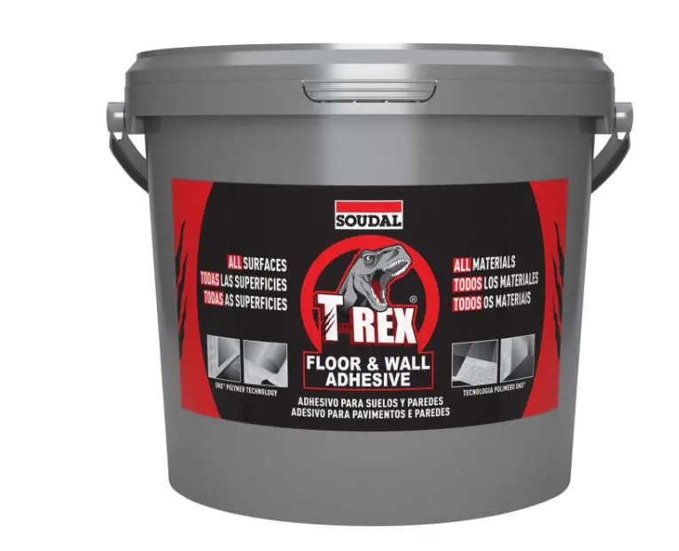 Soudal T-Rex Floor & Wall White 4Kg  X 12 134899 1
