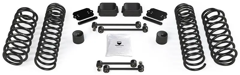 Teraflex 2.5” Coil Spring Base Lift Kit (No Shocks) For '18+ Jeep Wrangler Jl 2 Door 1