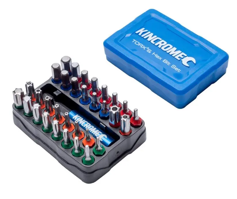Kincrome Torx, Hex Bit & Holder Set 33 Piece 13651 1