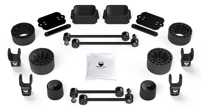 Teraflex Jl 2-Door Rubicon 2.5" Performance Spacer Lift Kit W/ Shock Extensions 1
