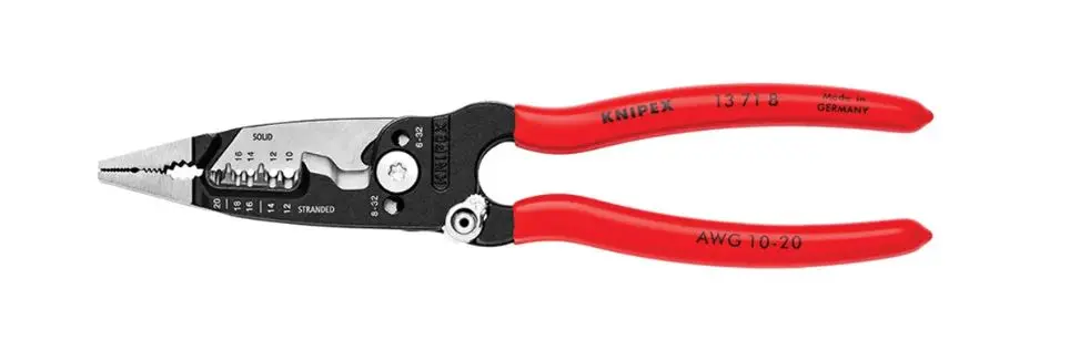 Knipex 200Mm Multifunction Wire Stripper American Style 13718 1