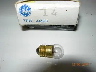 Lamp, 2.47V - .3A - Screw Base - Ge 1