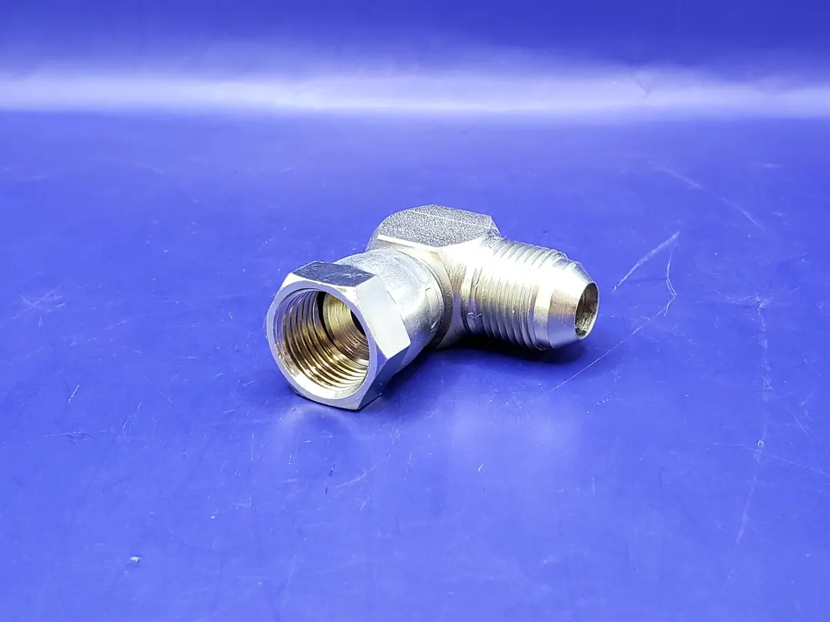 86H341: Fitting,Swivel 90Degelbow 3/4 -16 Jic 1