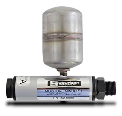 Tsunami Moisture Minder® Pneumatic Drain Valve Pn: 152-0000 1