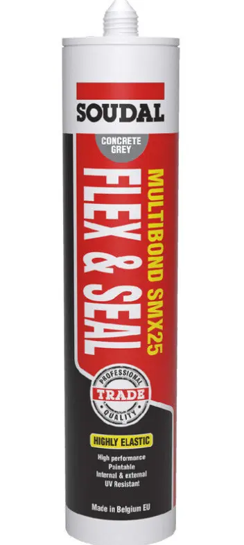 Soudal Multibond Smx25  Flex & Seal 290Ml Concrete Grey 152770 1