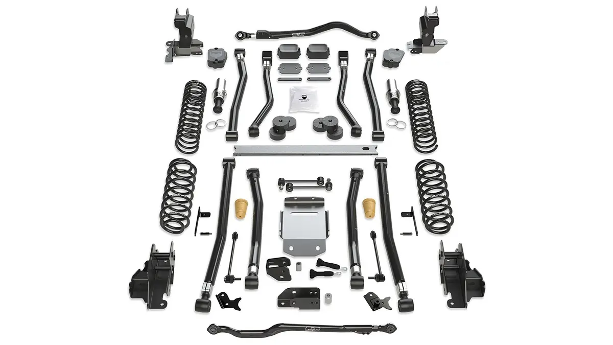 Teraflex 4.5" Alpine Ir Rt4 Long Arm Suspension Lift Kit For '18+ Jeep Wrangler Jl 2 Door 1
